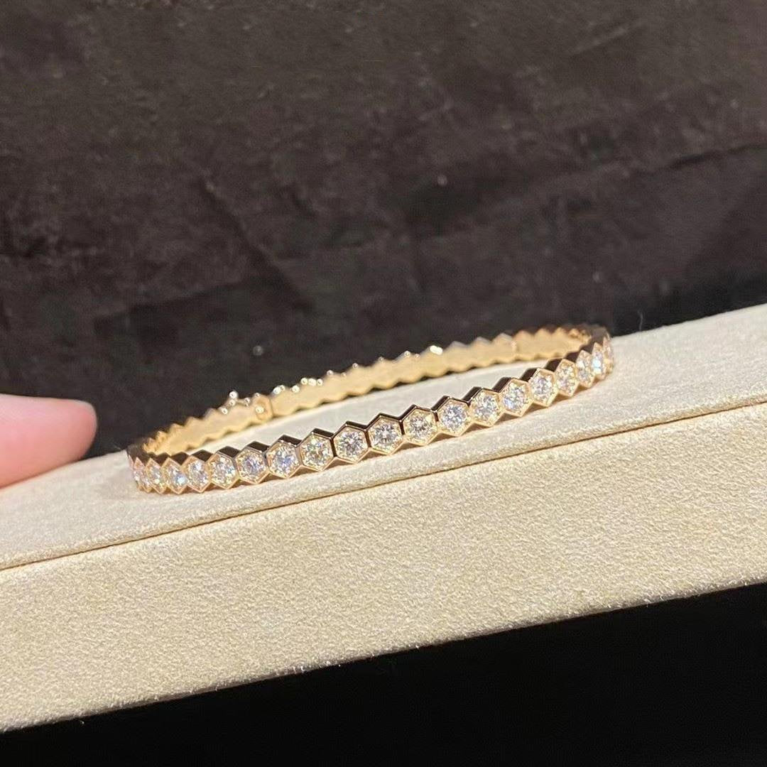 [Sophire Jewelry ]BEE LOVE GOLD BRACELET FULL DIAMOND