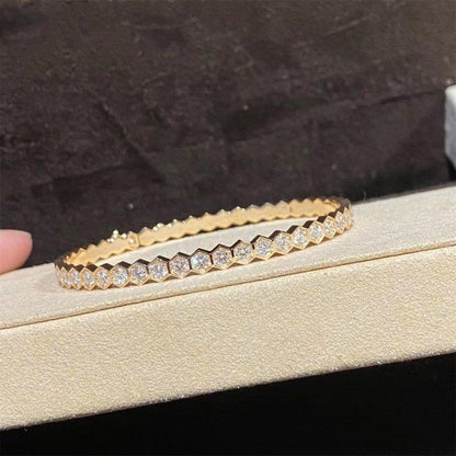 [Sophire Jewelry ]BEE LOVE GOLD BRACELET FULL DIAMOND