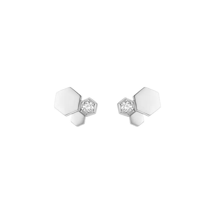 [Sophire Jewelry ]BEE LOVE SILVER DIAMOND EARRINGS