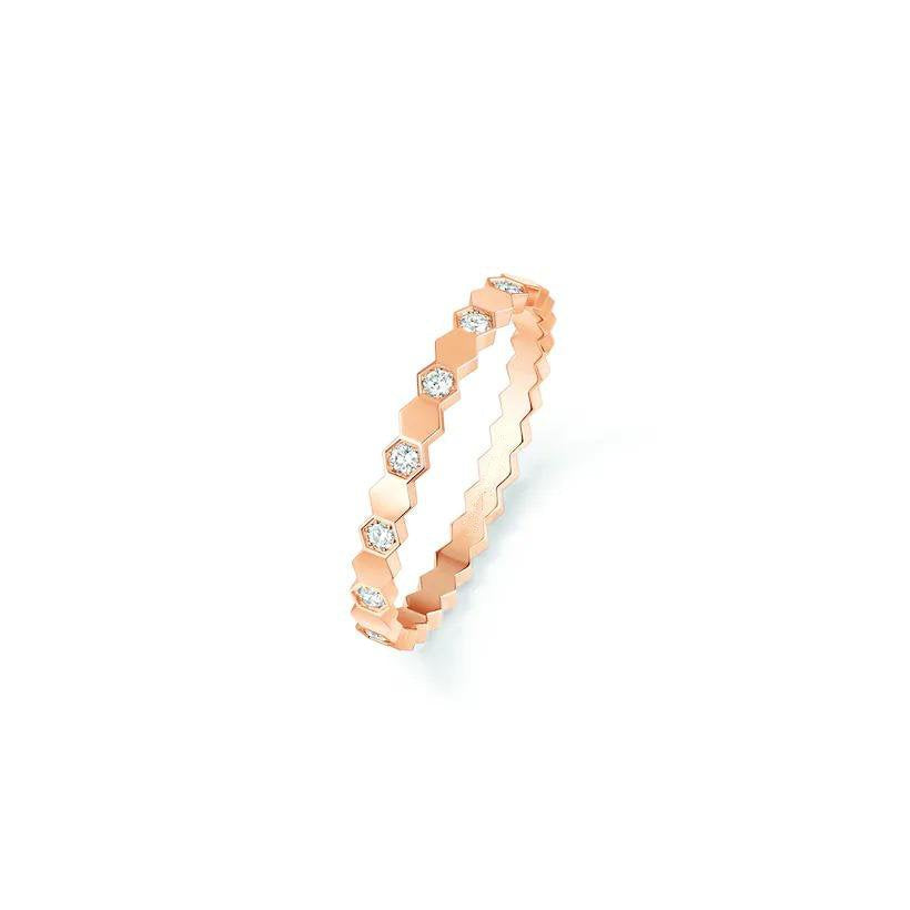 [Sophire Jewelry ]BEE LOVE RING PINK GOLD DIAMOND