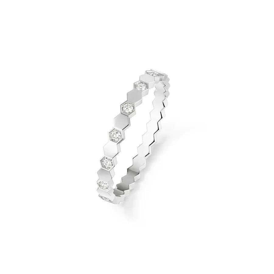 [Sophire Jewelry ]BEE LOVE RING SILVER DIAMOND