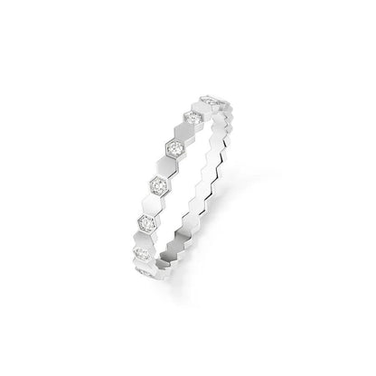 [Sophire Jewelry ]BEE LOVE RING SILVER DIAMOND