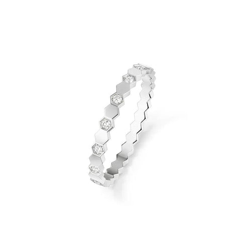 [Sophire Jewelry ]BEE LOVE RING SILVER DIAMOND