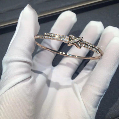 [Sophire Jewelry ]JEUX DE BRACELET DIAMONDS PINK GOLD