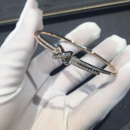 [Sophire Jewelry ]JEUX DE BRACELET DIAMONDS PINK GOLD