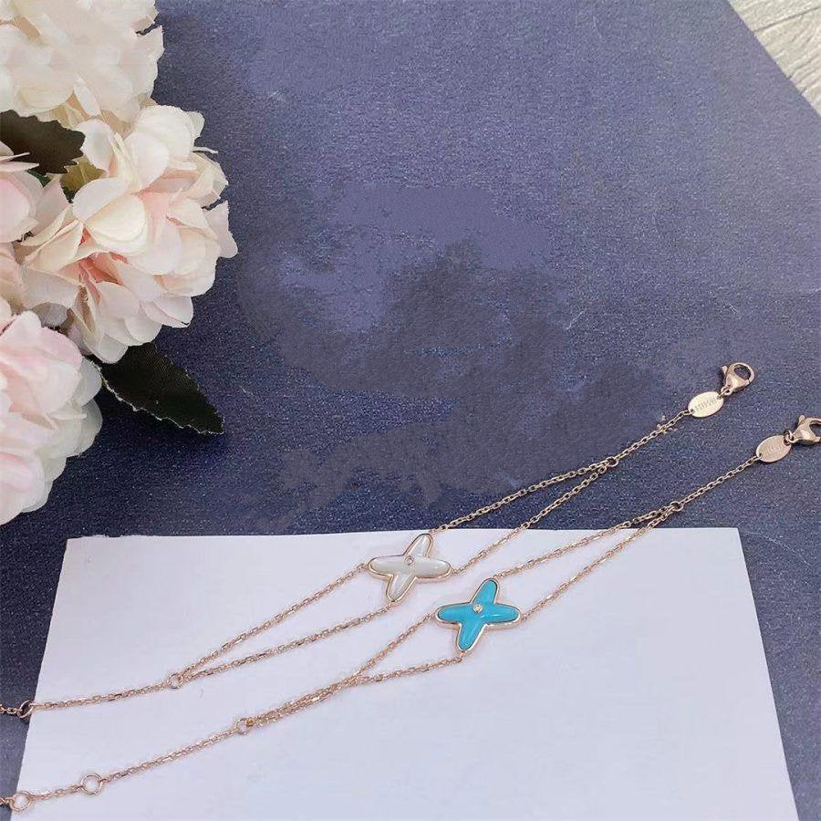 [Sophire Jewelry ]JEUX BRACELET TURQUOISE PINK GOLD 1 DIAMOND