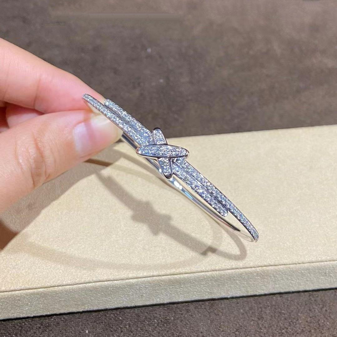 [Sophire Jewelry ]JEUX DE BRACELET DIAMONDS SILVER