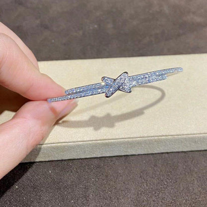 [Sophire Jewelry ]JEUX DE BRACELET DIAMONDS SILVER
