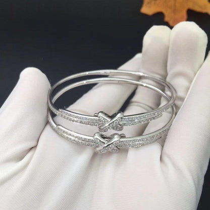 [Sophire Jewelry ]JEUX DE BRACELET DIAMONDS SILVER