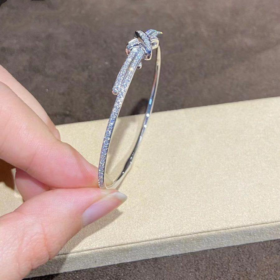 [Sophire Jewelry ]JEUX DE BRACELET DIAMONDS SILVER