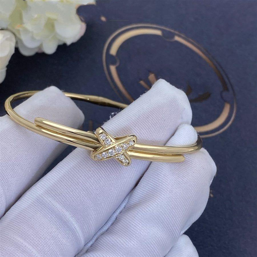 [Sophire Jewelry ]JEUX DE BRACELET GOLD DIAMONDS