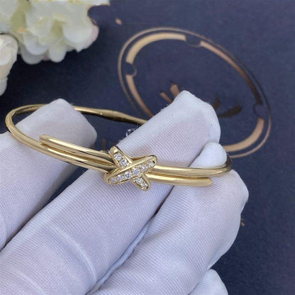 [Sophire Jewelry ]JEUX DE BRACELET GOLD DIAMONDS