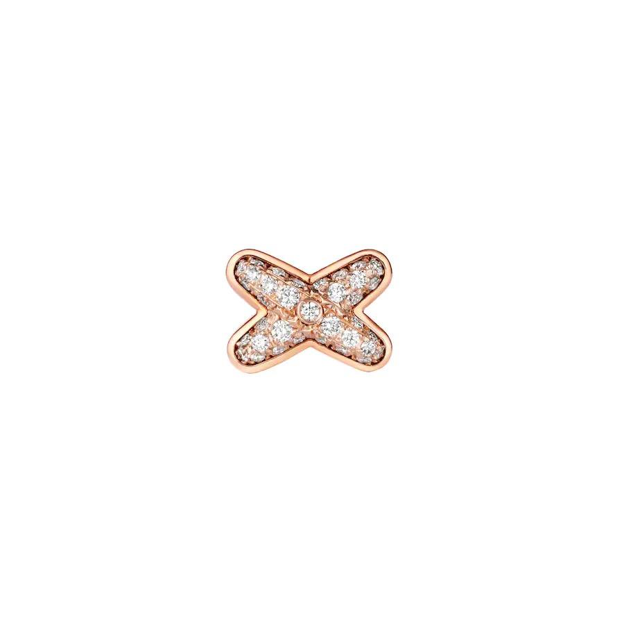 [Sophire Jewelry ]JEUX DE PINK GOLD DIAMOND EARRINGS