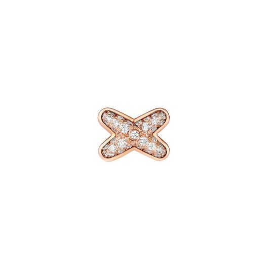 [Sophire]JEUX DE ROSE GOLD DIAMOND EARRINGS