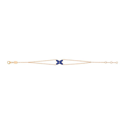 [Sophire Jewelry ]Hollow Design Four-Leaf Clover Flower Shape Bracelet