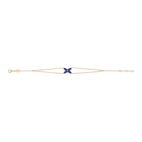 [Sophire Jewelry ]Hollow Design Four-Leaf Clover Flower Shape Bracelet