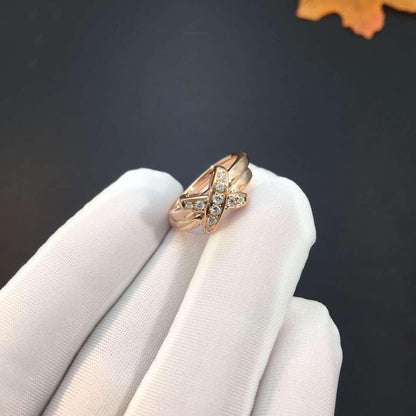 [Sophire Jewelry ]JEUX DE PINK GOLD DIAMOND RING