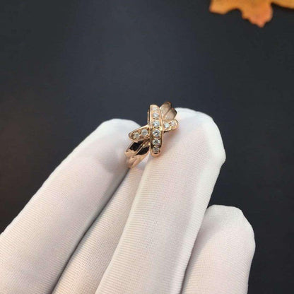 [Sophire Jewelry ]JEUX DE PINK GOLD DIAMOND RING