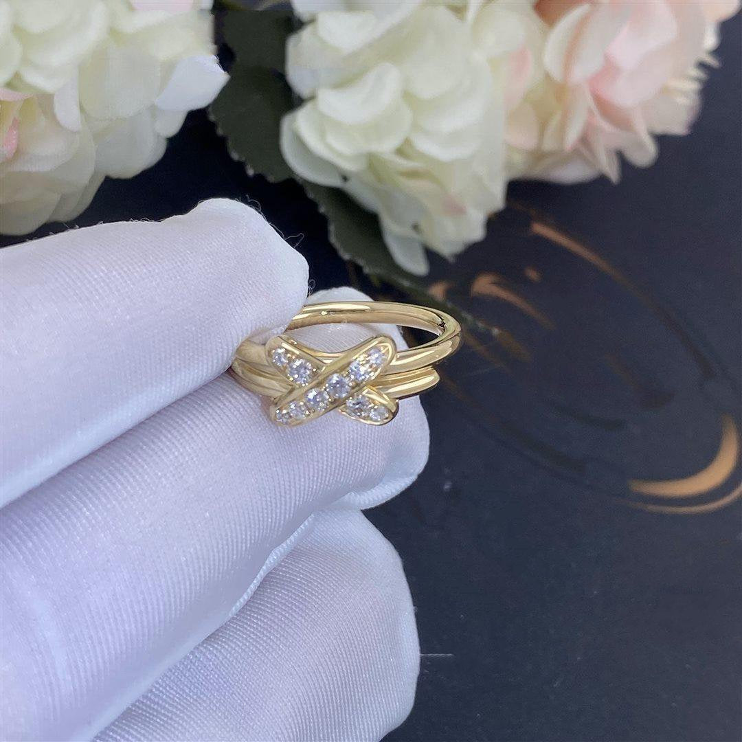 [Sophire Jewelry ]JEUX DE GOLD DIAMOND RING