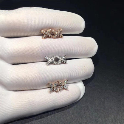 [Sophire Jewelry ]JEUX DE DIAMOND EARRINGS