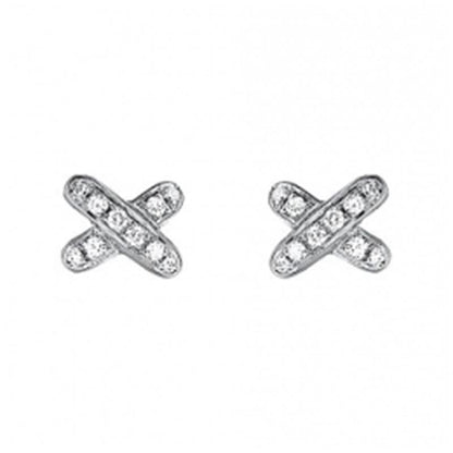 [Sophire Jewelry ]JEUX DE DIAMOND EARRINGS
