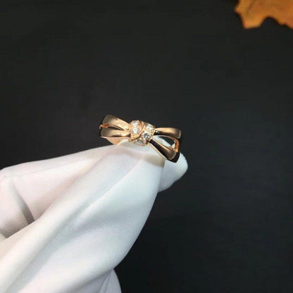 [Sophire Jewelry ]LIENS RING PINK GOLD DIAMOND