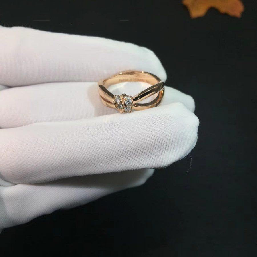 [Sophire Jewelry ]LIENS RING PINK GOLD DIAMOND