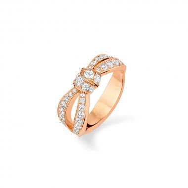 [Sophire]LIENS ROSE GOLD DIAMOND RING