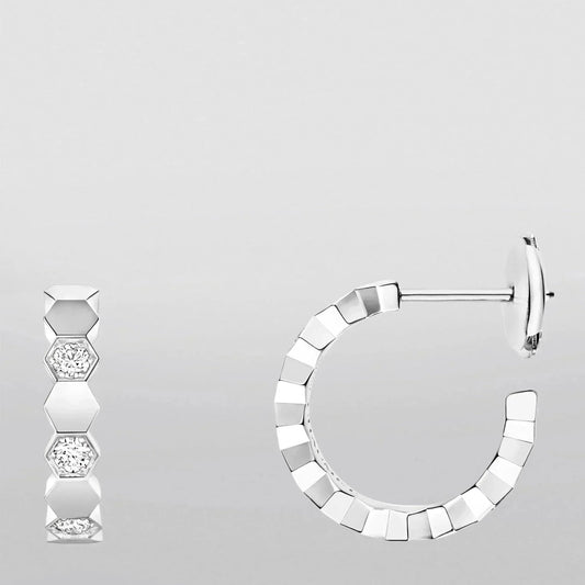 [Sophire]Hollow Design Four-Leaf Clover Flower Shape Ring