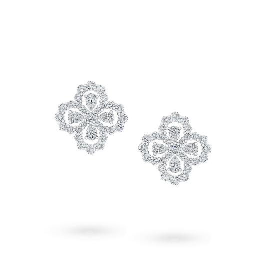 [Sophire]LOOP EARRINGS FULL MOTIF DIAMOND 16MM