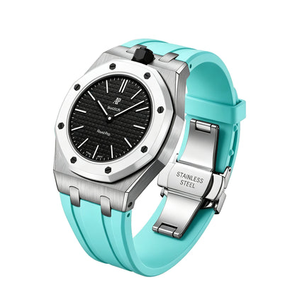 [Sophire]Royal Oak Pop Exclusive Steel Case & Silicone Strap With Cradle
