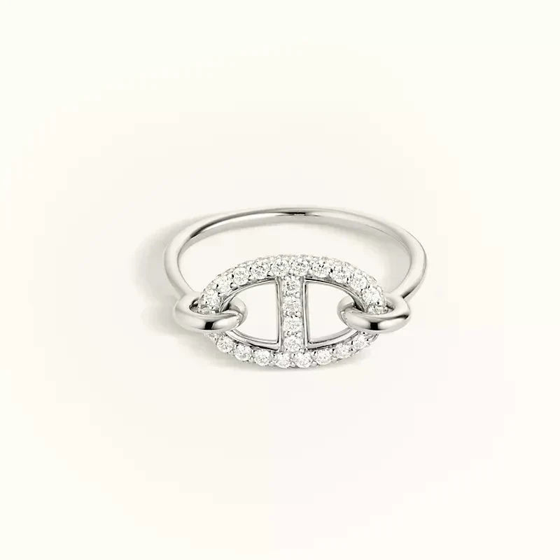 [Sophire Jewelry ]RONDE SMALL SILVER DIAMOND RING