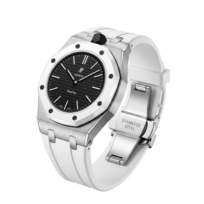 [Sophire]Royal Oak Pop Exclusive Steel Case & Silicone Strap With Cradle