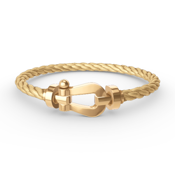 [Sophire Jewelry ]FORCE LARGE HORSESHOE NO DIAMOND BRACELET GOLD
