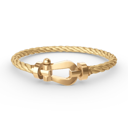 [Sophire Jewelry ]FORCE LARGE HORSESHOE NO DIAMOND BRACELET GOLD