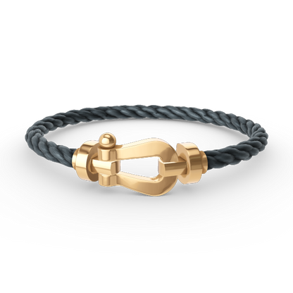 [Sophire Jewelry ]FORCE LARGE HORSESHOE NO DIAMOND BRACELET GOLD