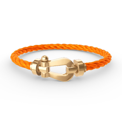 [Sophire Jewelry ]FORCE LARGE HORSESHOE NO DIAMOND BRACELET GOLD