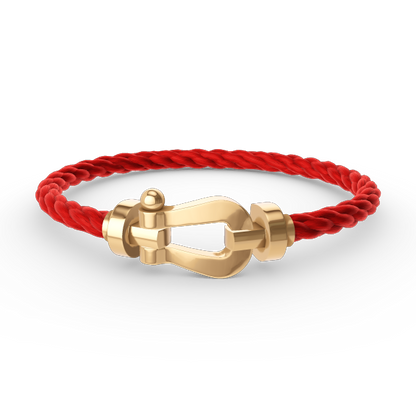 [Sophire Jewelry ]FORCE LARGE HORSESHOE NO DIAMOND BRACELET GOLD