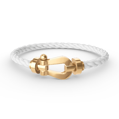 [Sophire Jewelry ]FORCE LARGE HORSESHOE NO DIAMOND BRACELET GOLD