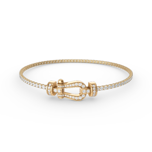 [Sophire Jewelry ]FORCE  HORSESHOE  DIAMOND TENNIS BRACELET