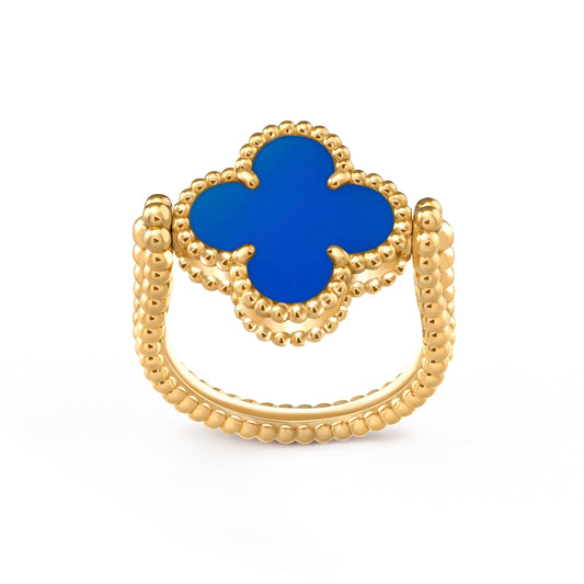 [Sophire]LUCKY CLOVER GOLD REVERSIBLE RING