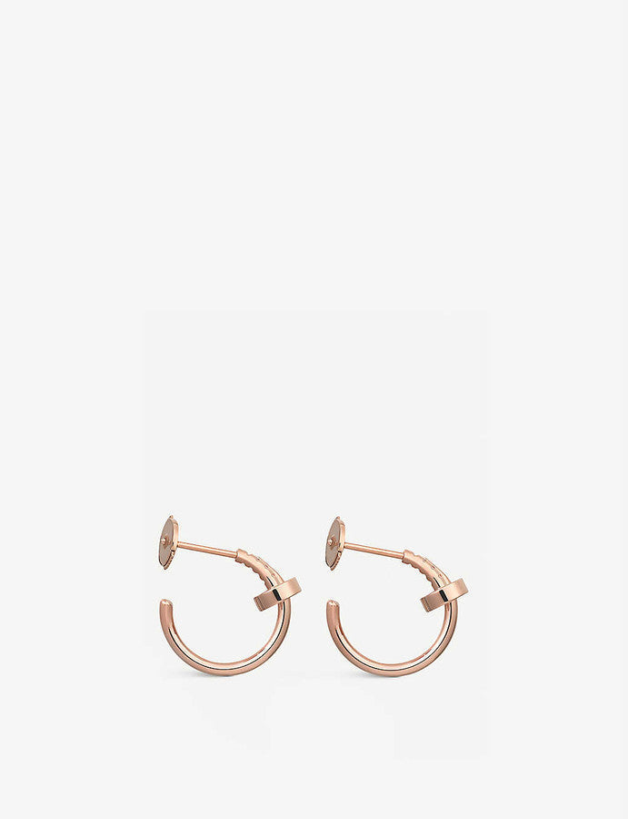 [Sophire Jewelry ]JUSTE EARRINGS PINK GOLD