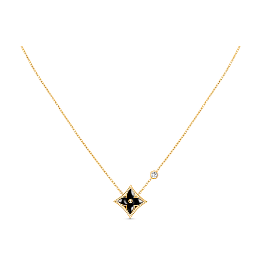 [Sophire]STAR BLACK MOP NECKLACE