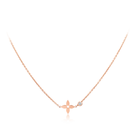 [Sophire]BLOSSOM PENDANT ROSE GOLD AND DIAMOND