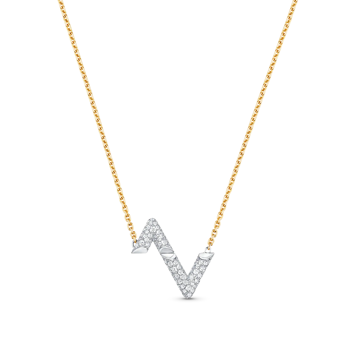 [Sophire Jewelry ]VOLT SILVER DIAMOND PEDANT NECKLACE