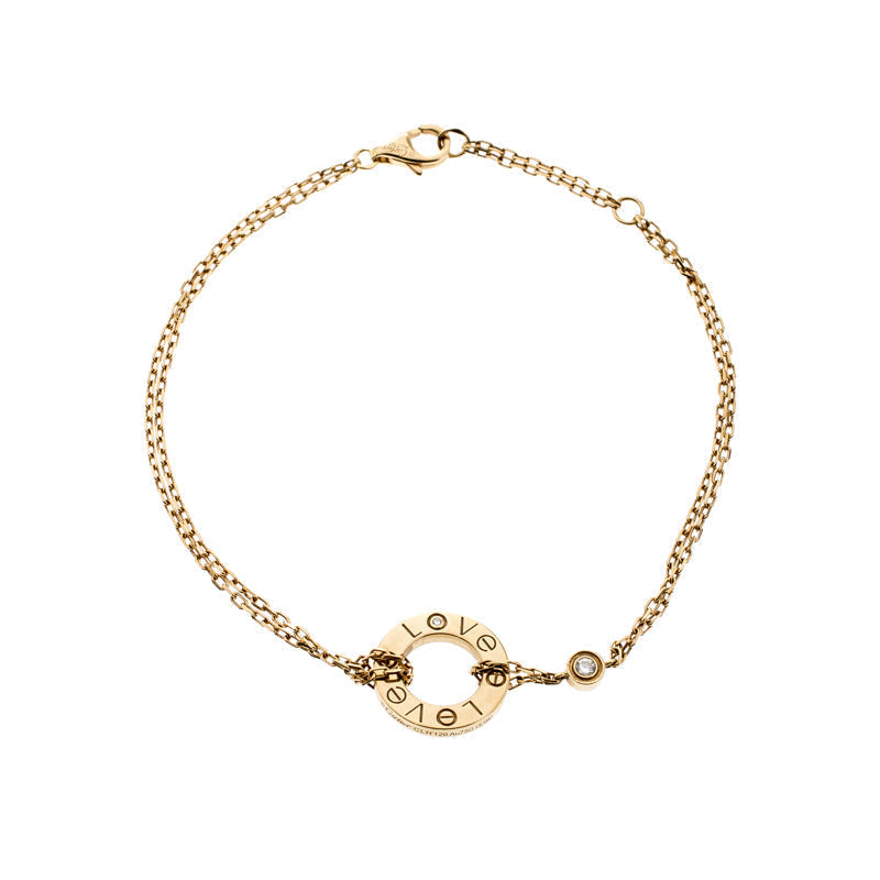 [Sophire Jewelry ]LOVE BRACELET 2 DIAMOND