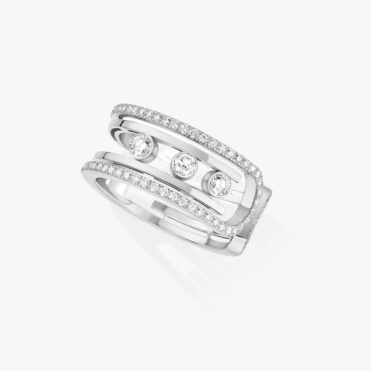 [Sophire Jewelry]Move 10th Diamond Ring in Gold