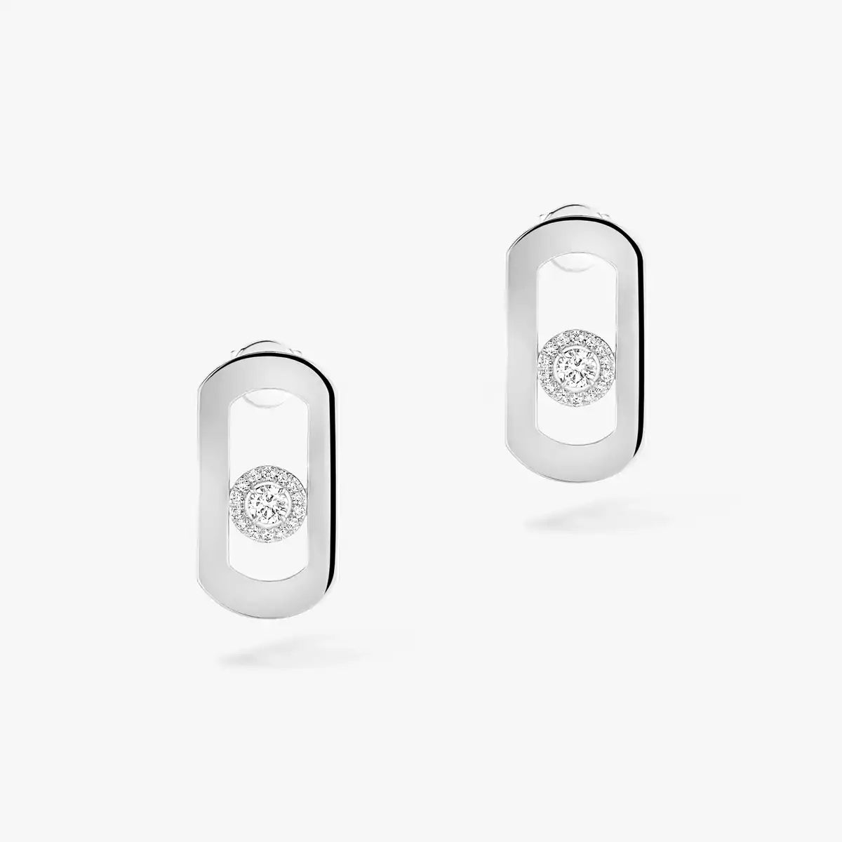 [Sophire Jewelry]So Move Diamond Earrings in Yellow Gold