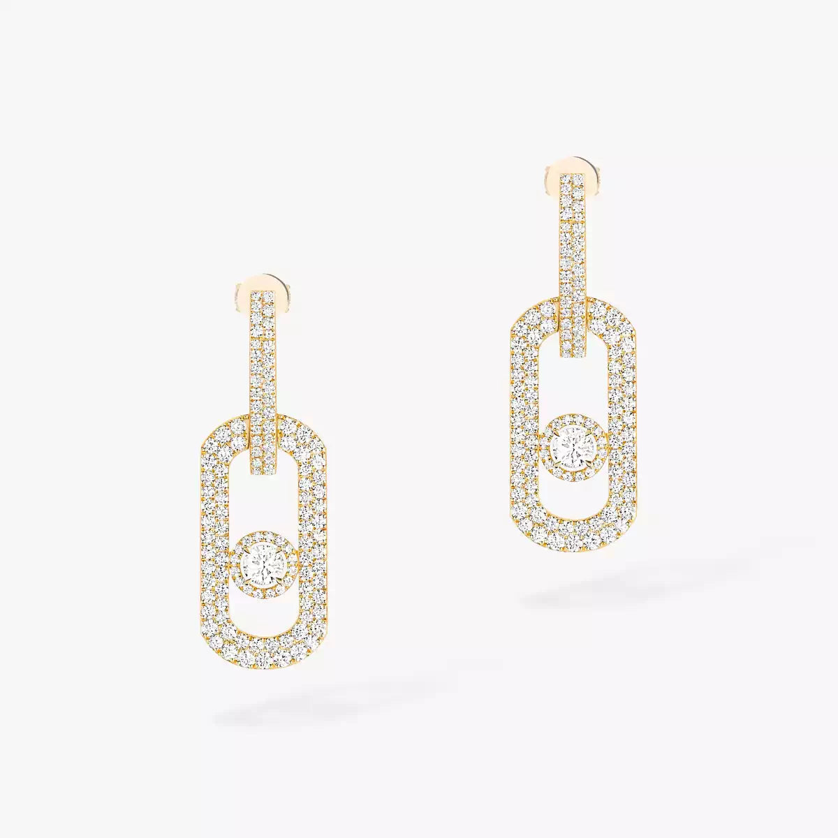 [Sophire Jewelry]So Move XL Pave_-Set Diamond Pendant Earrings