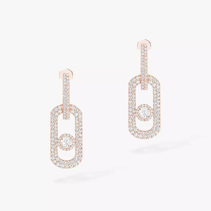 [Sophire Jewelry]So Move XL Pave_-Set Diamond Pendant Earrings